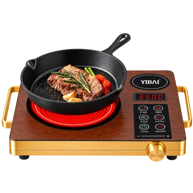 YIBAI 3500W Infrared Cooker with Touch Control & Digital Display