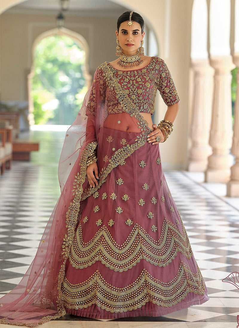 Ready-made embroidered georgette party dress