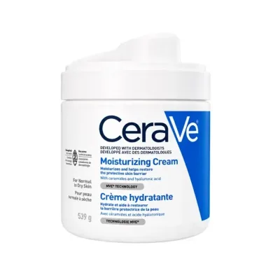 CeraVe Moisturizing Cream For Normal To Dry Skin 539g thumbnail