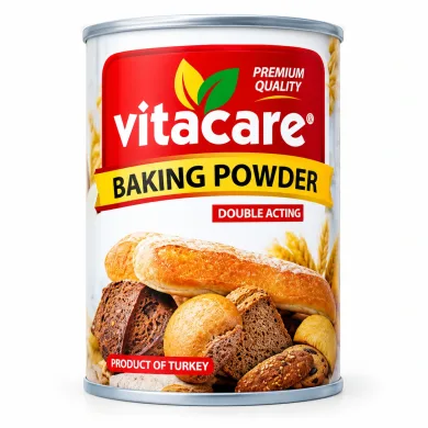 Vitacare Baking Powder Tin 200 gm thumbnail