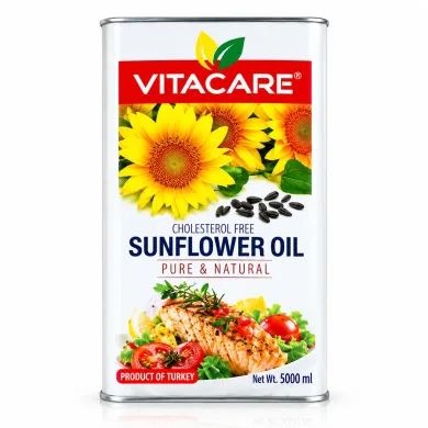 Vitacare Sunflower Oil 5 Ltr Tin thumbnail