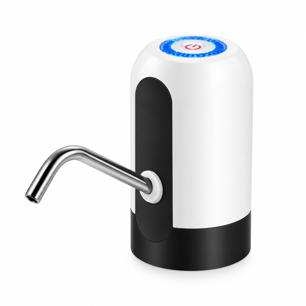 Rechargeable Electric Water Dispenser Pump – Universal Wireless Smart Drinking Water Bottle Pump with USB Charging, 360-Degree Rotation &amp; One-Touch Operation thumbnail