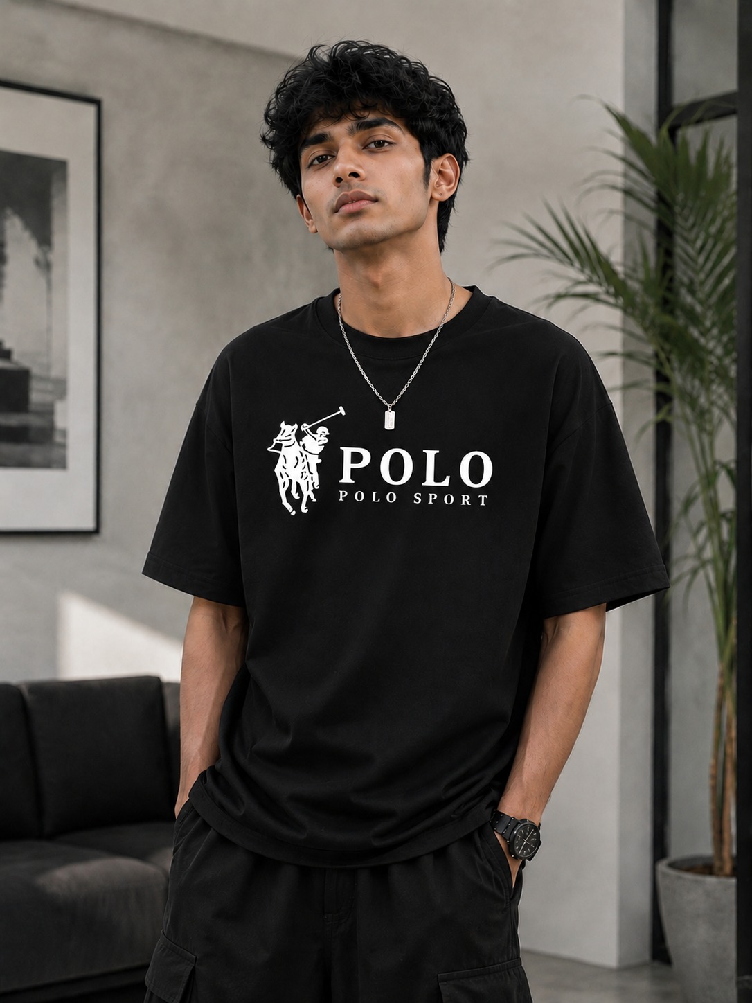 Premium Cotton Drop Shoulder Tshirt thumbnail