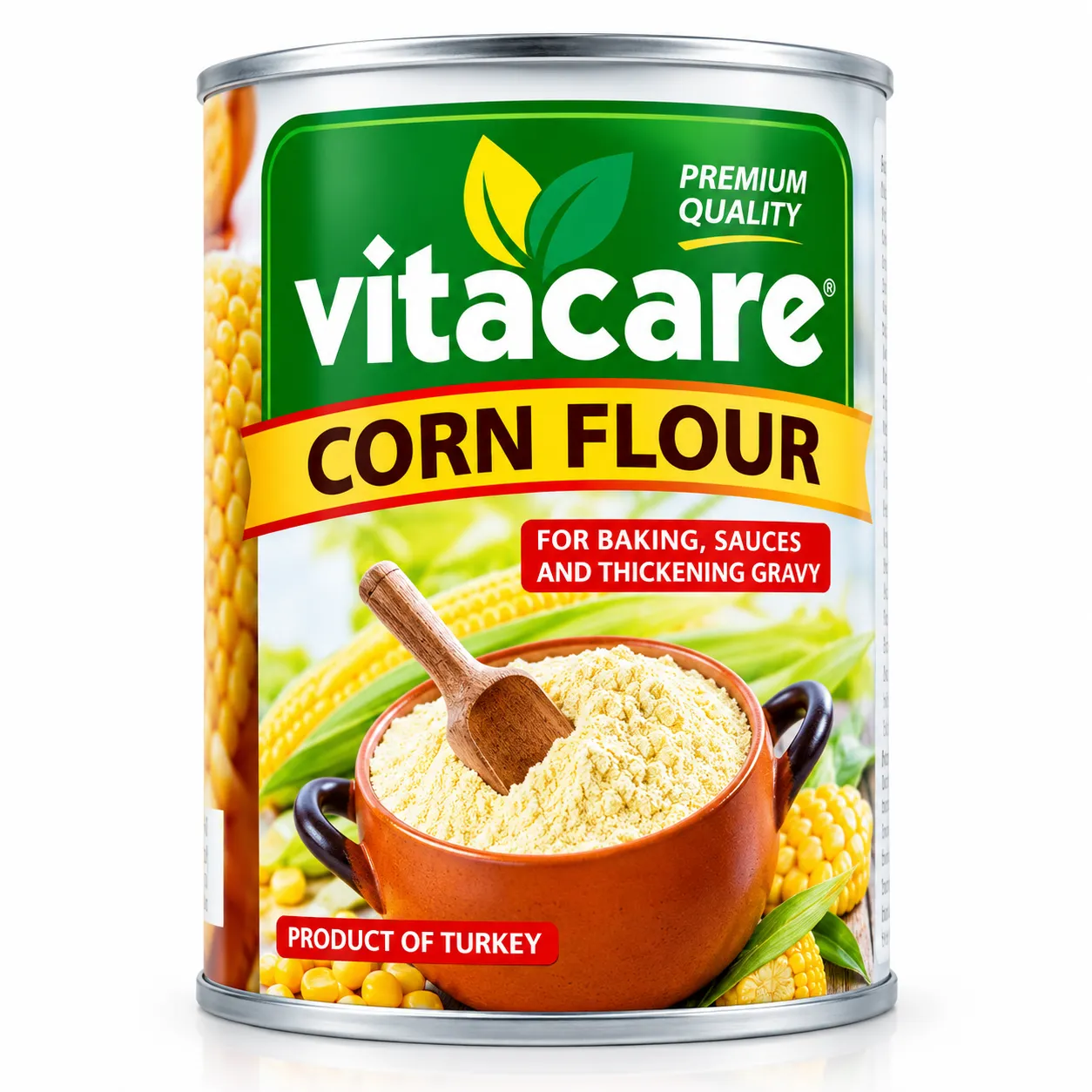 Vitacare Corn Flour Tin 150 gm thumbnail